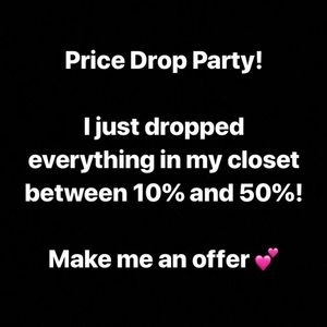 PRICE DROP PARTY!